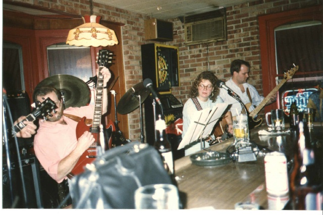 Menage Band at Station Tavern 1980s