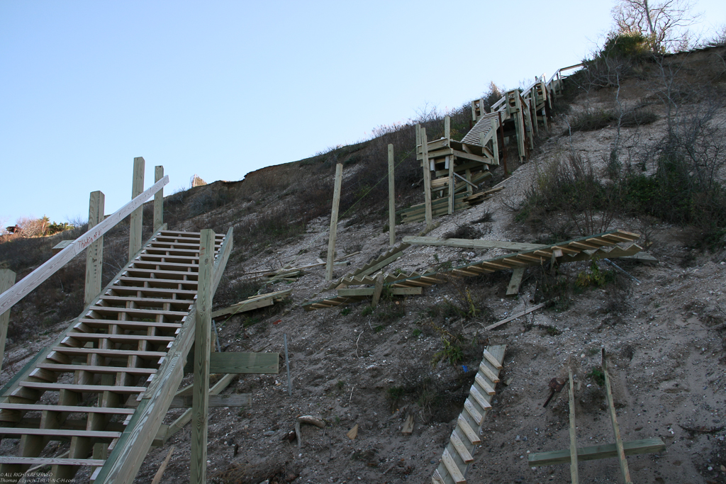 Miller Bluffs Beach Club  ~~  Our steps have been gone for 2 years now?
