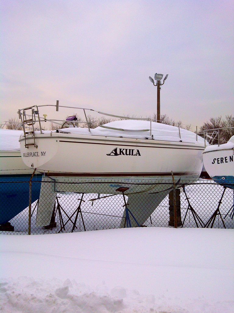 Akula Winter 2011  ~~  70 days to launch! Snowiest Winter in NY recorded history.