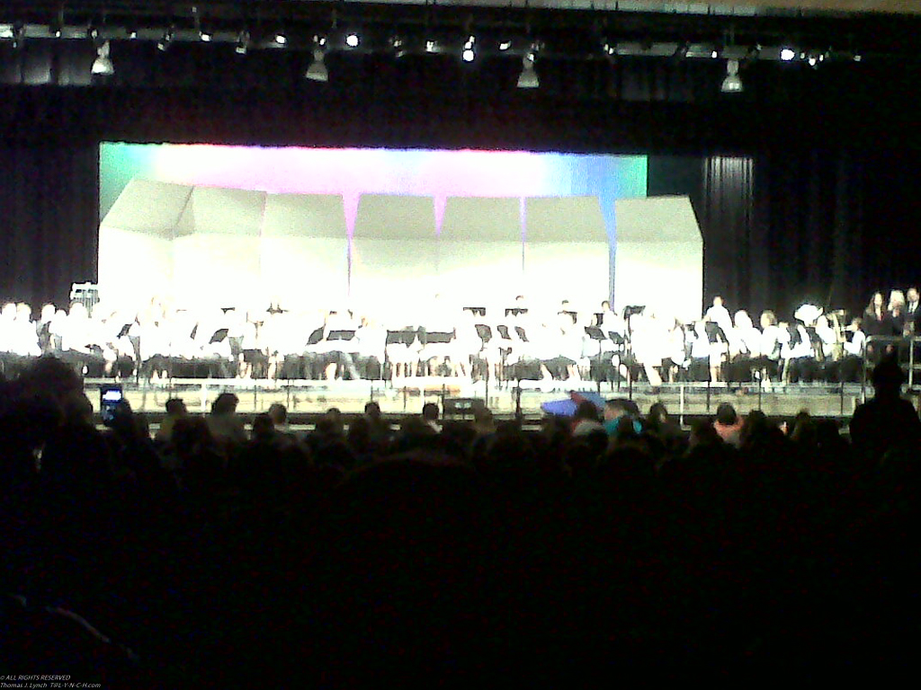 Quinn at SCMEA  ~~  bad picture, but the sound was fantastic!!!