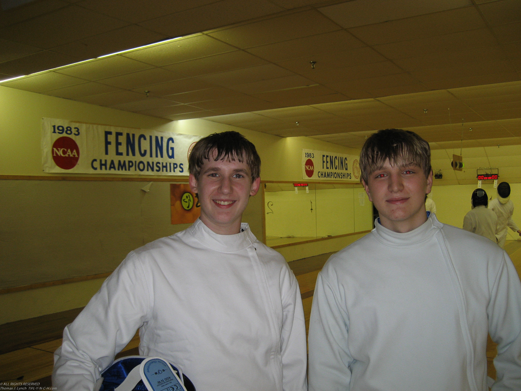 Dan think this guy is his long lost twin....  ~~  AP classes, fencing, etc.