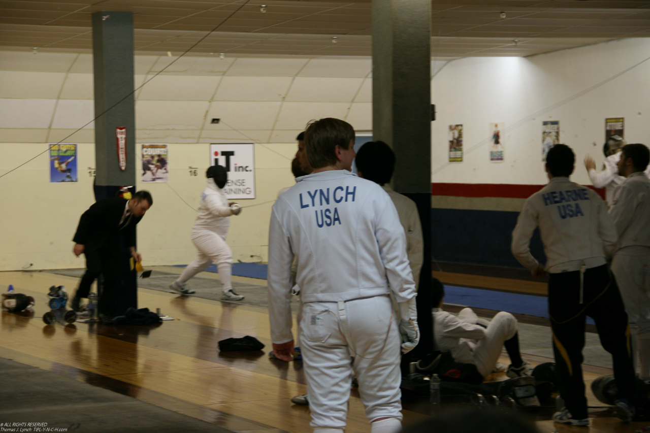 Dan Fencing at National Qualifiers  ~~  