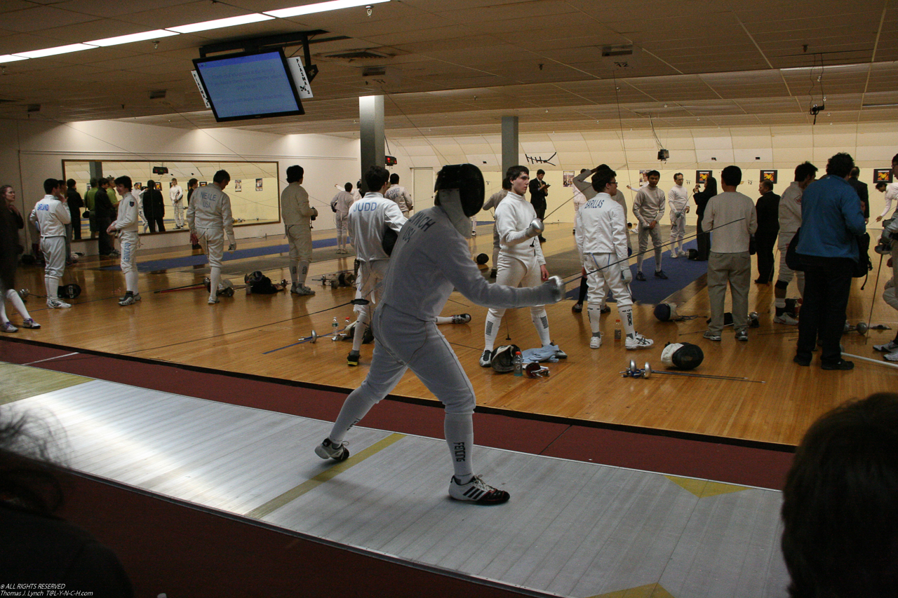 Dan Fencing at National Qualifiers  ~~  he did not, but will some day.
