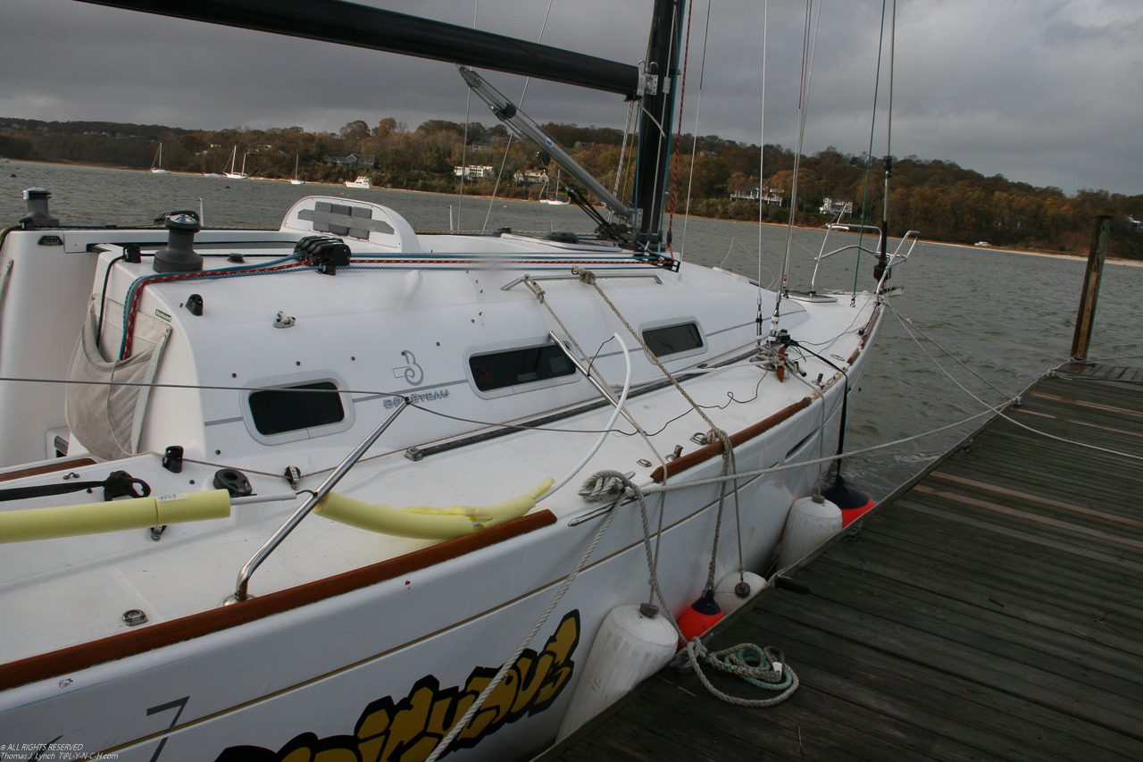 Hurricane Sandy come to town Nov 2012  ~~  s/v That's Ridiculous too on some heavy damage.