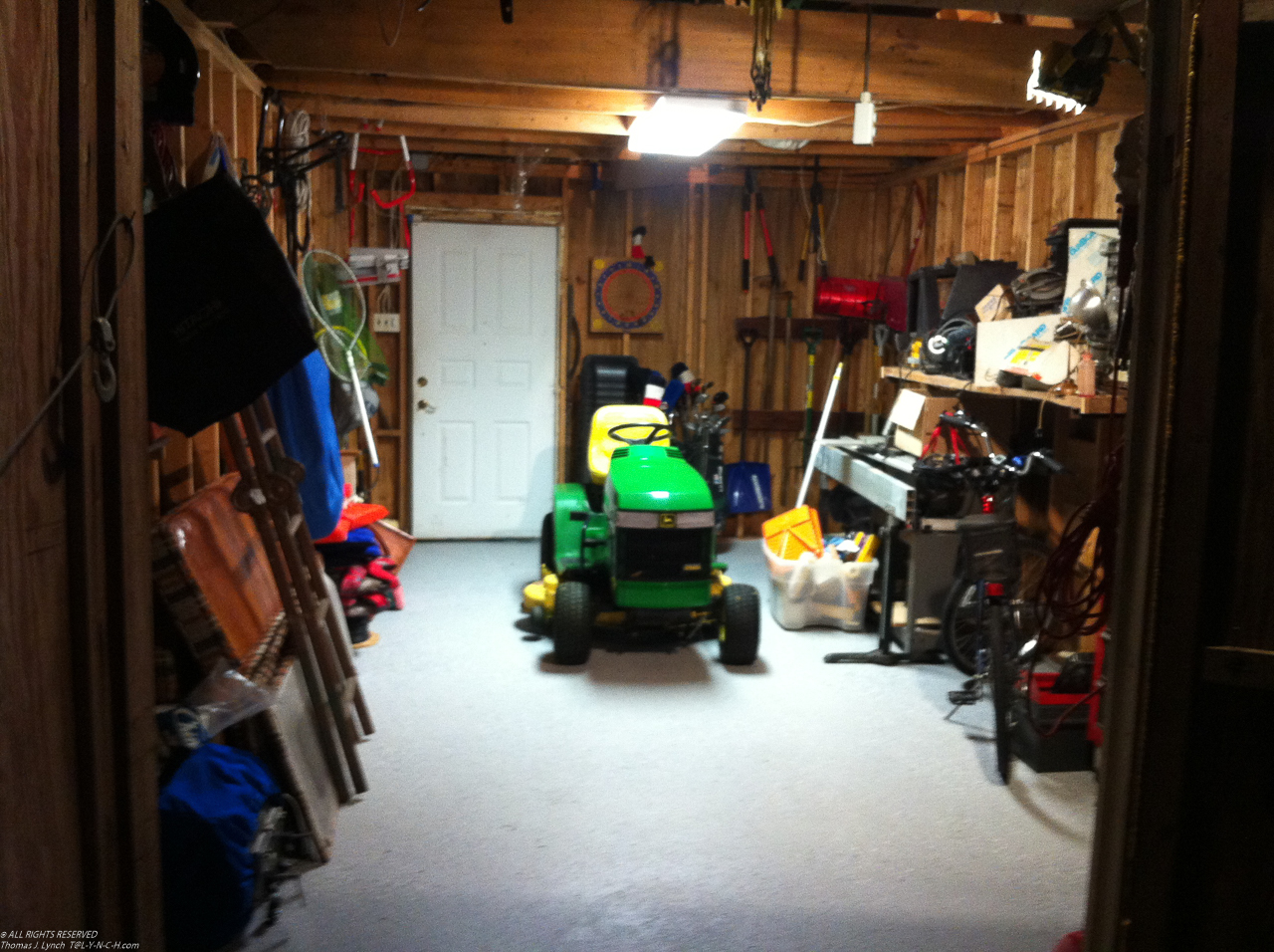 Shed done, all the stuff back in.  ~~  Including 