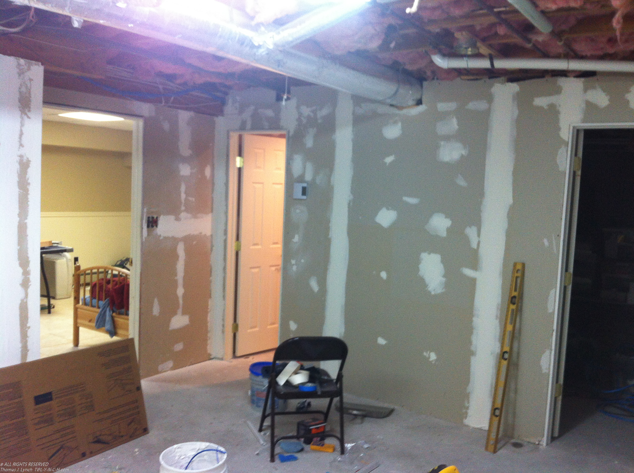 Dan's Room under construction  ~~  