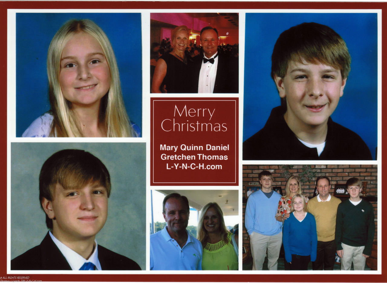 Merry Christmas 2012  ~~  The Lynch Family
