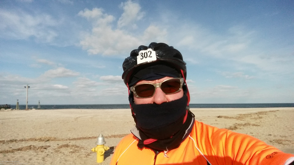 Bike run before winter arrives  ~~  I think it did!  VERY cold.