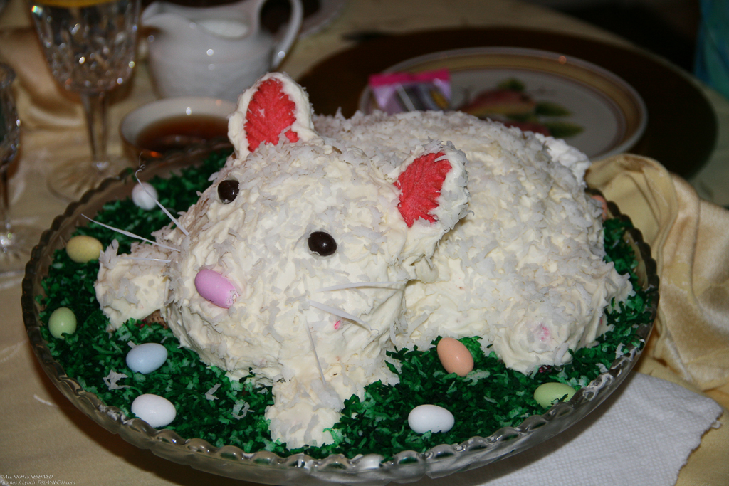 Mary's Easter bunny cake  ~~  