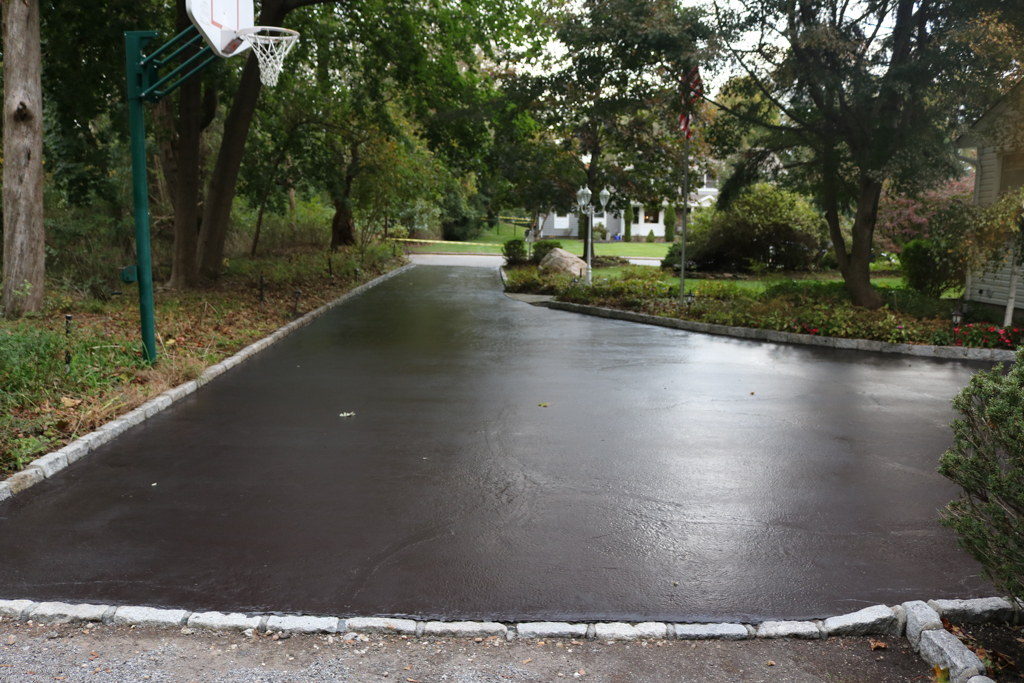 Fall 2016 driveway job by Elite Sealcoating  ~~  
