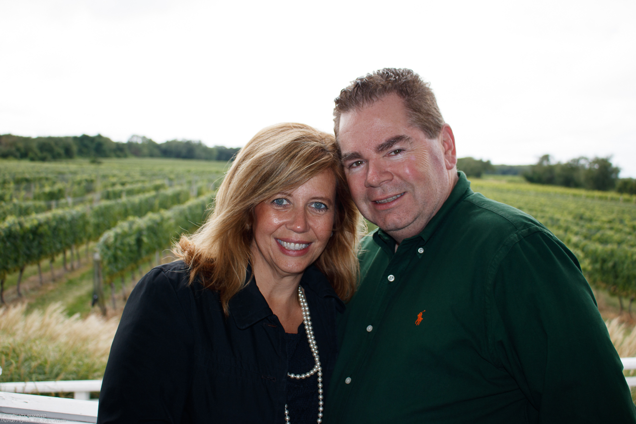 Deb and Dave on the North Fork  ~~  Hit the Vinyards of Long Island