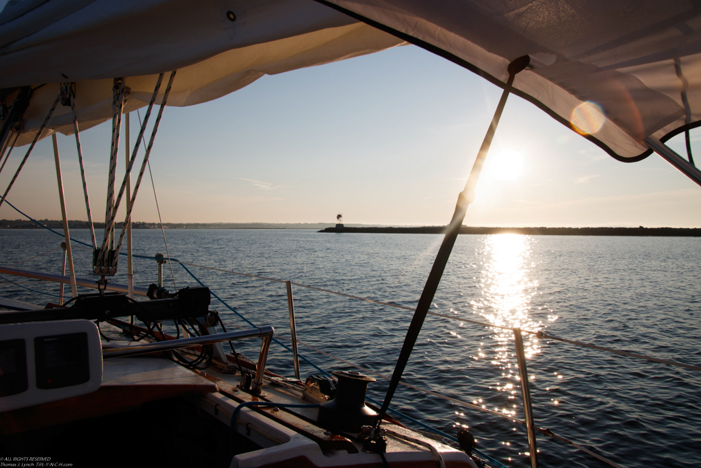 Plum Island anchor  ~~  My Long Cruise Bucket List item Block Island Sailing Adventure
