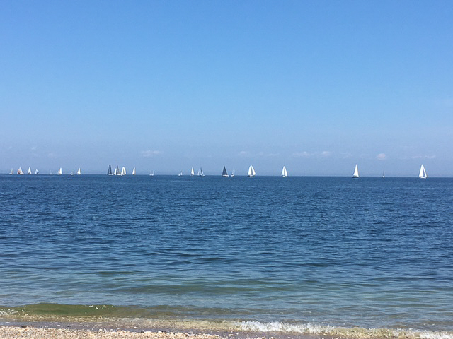 2016 Mt. Sinai Sailing Assoc American Cancer Society 35th Annual Regatta  ~~  Akula out there somewhere amongst 43 boats.