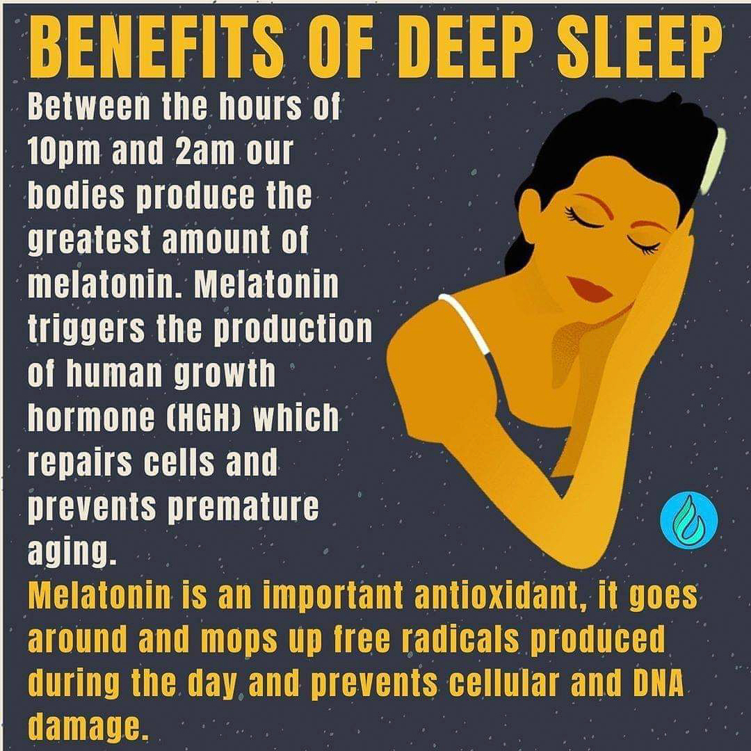 Benefits of Deep Sleep  ~~  