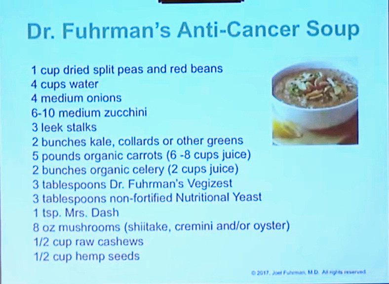 Dr Fuhrman Health and Soup  ~~  