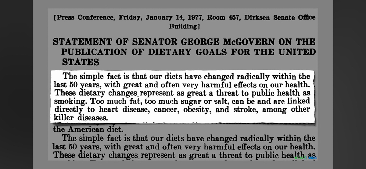 Dr Gregor Slides and Studies  ~~  Much from the 1977 Government Study on food.