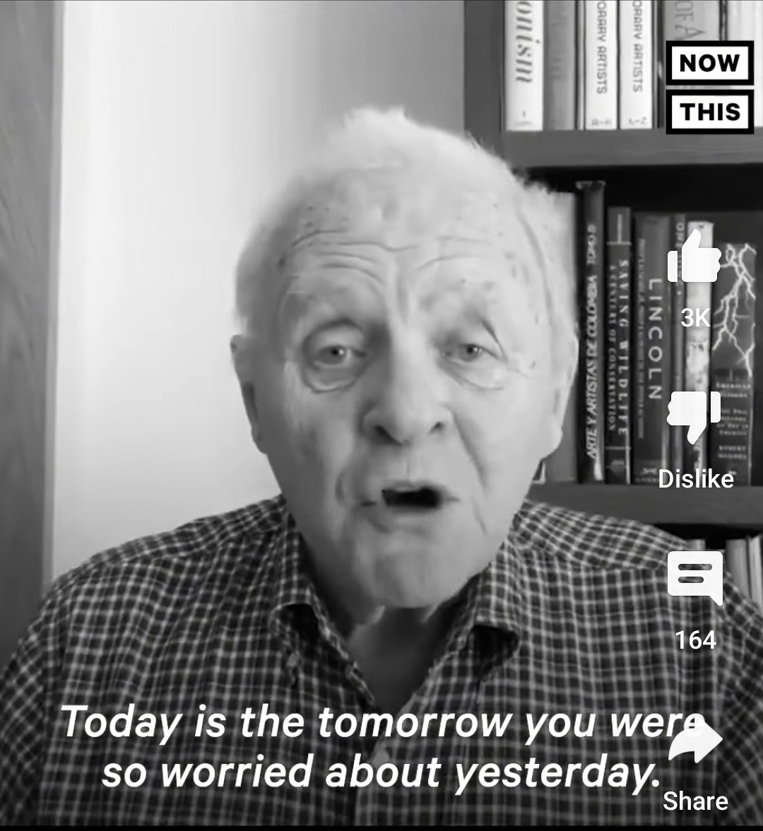 Anthony Hopkins - Today is the Tomorrow You were worried about yesterday  ~~  