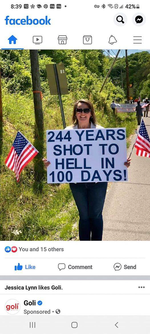 Biden Legacy 244 years shot to hell in 100 days.jpg  ~~  