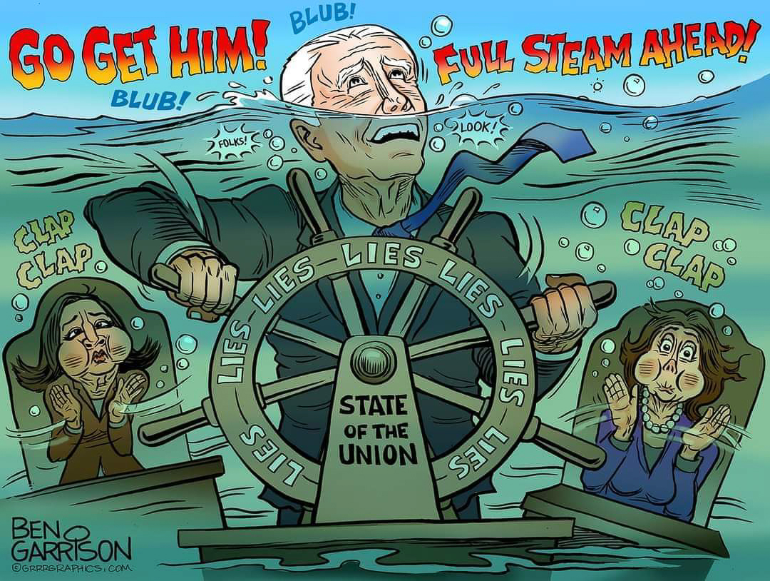 Biden State of the Union a sinking ship  ~~  