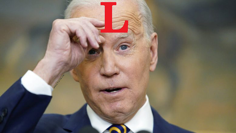 Biden is a Loser with an L  ~~  
