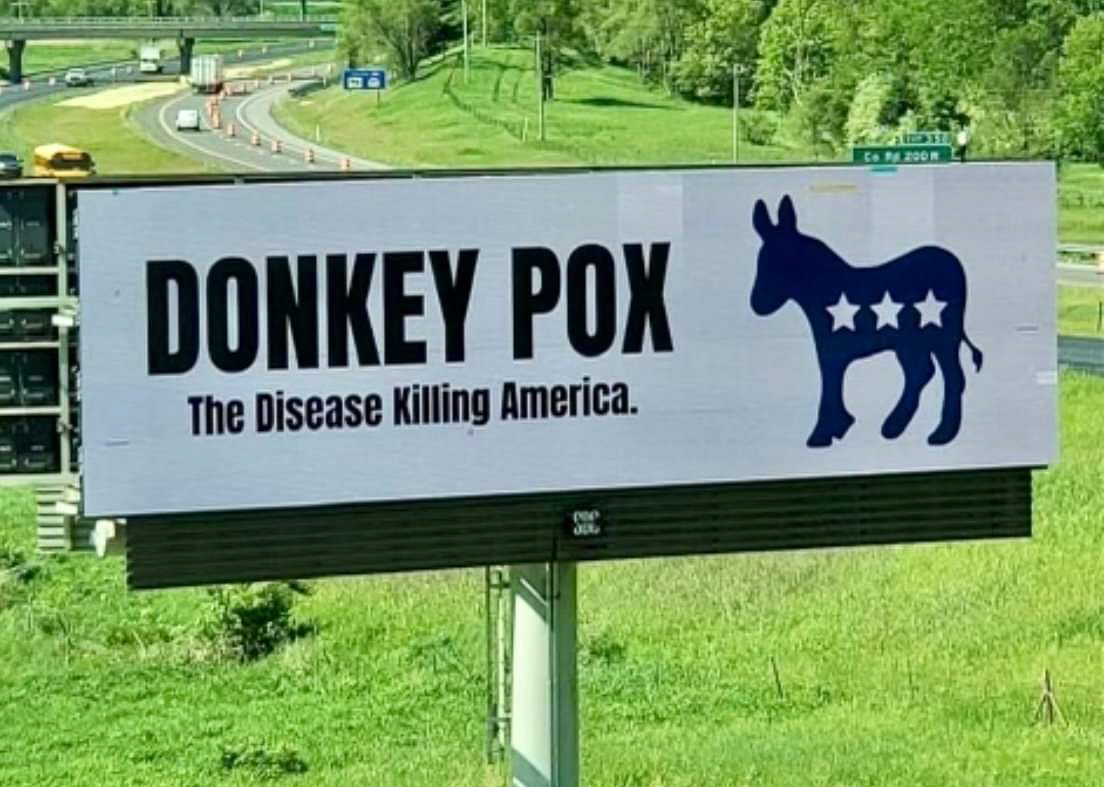 Donkey Pox is what is killing America - democrats  ~~  