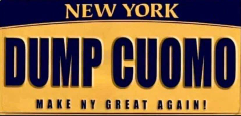 Dump Cuomo NY Plate.jpg  ~~  