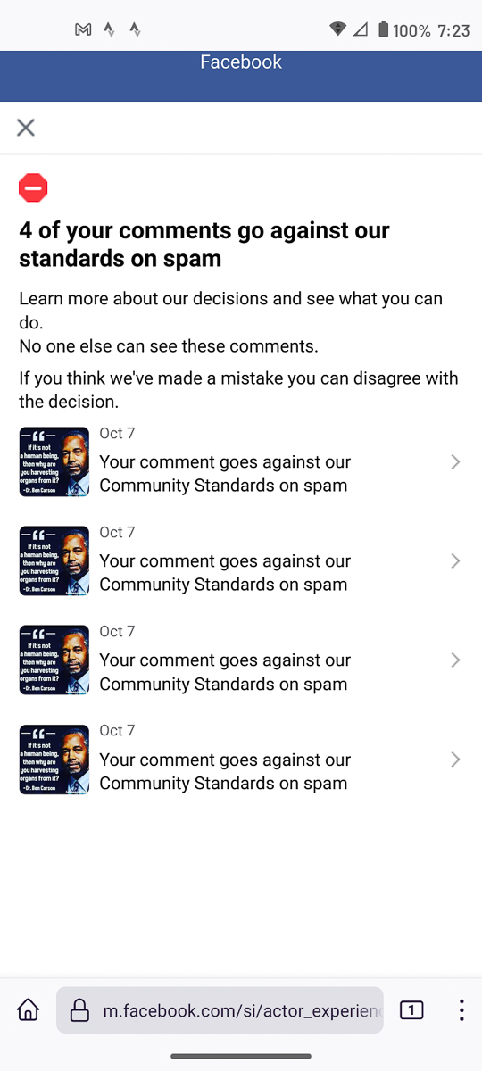 FB censorship the last straw Screenshot_20211009-072339.png  ~~  