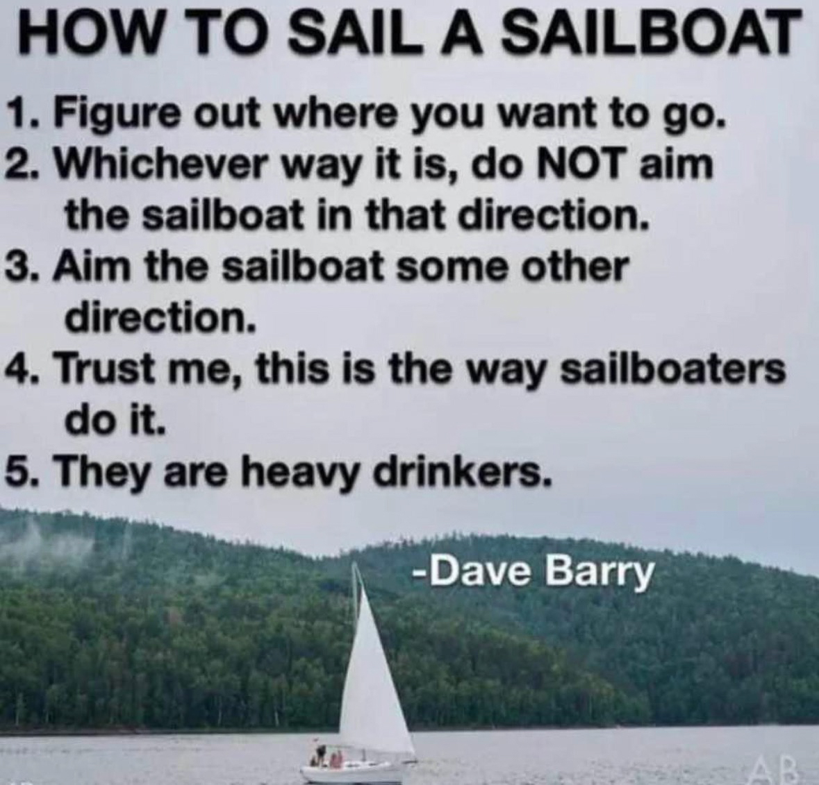 How to Sail a Sailboat  ~~  
