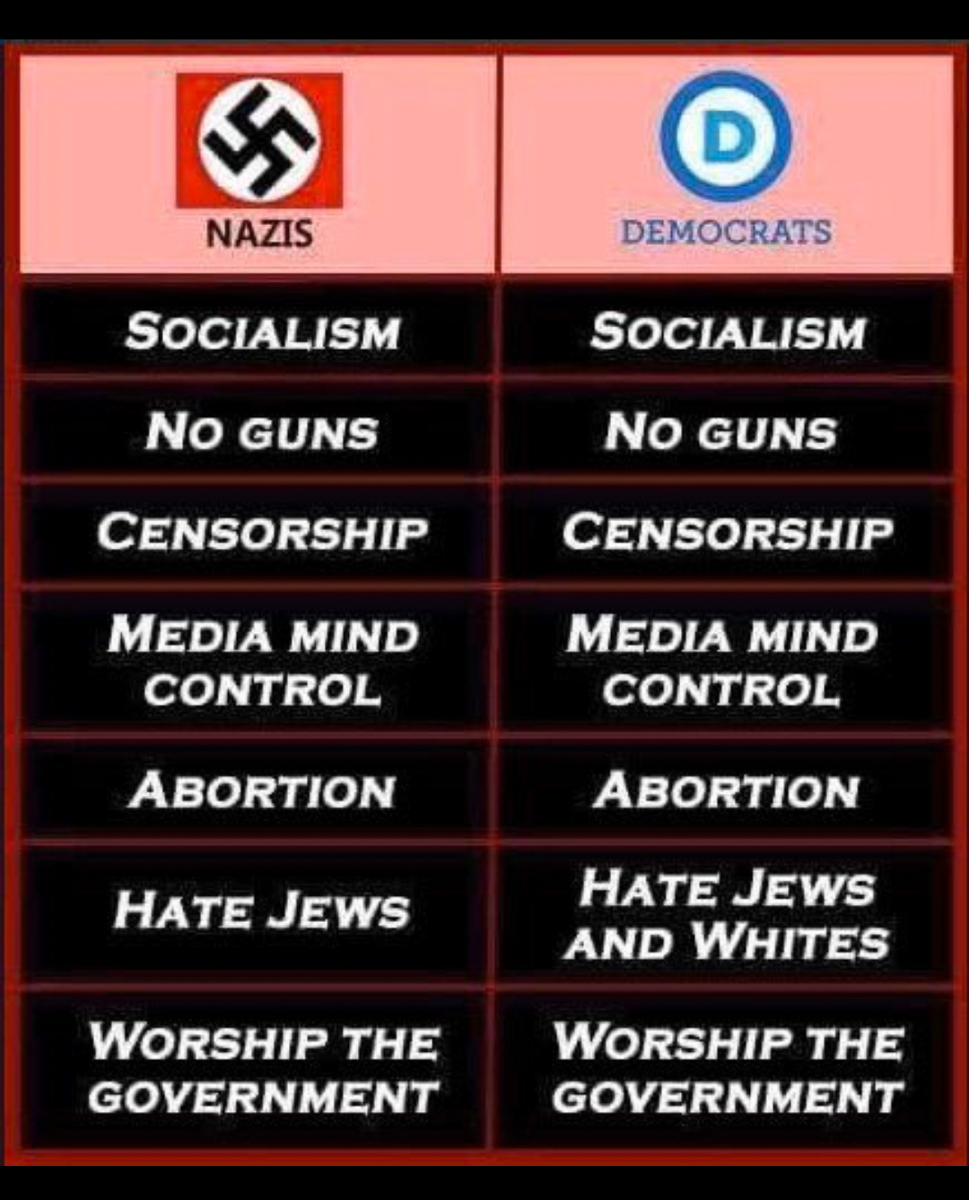 Nazi vs the democrats  ~~  