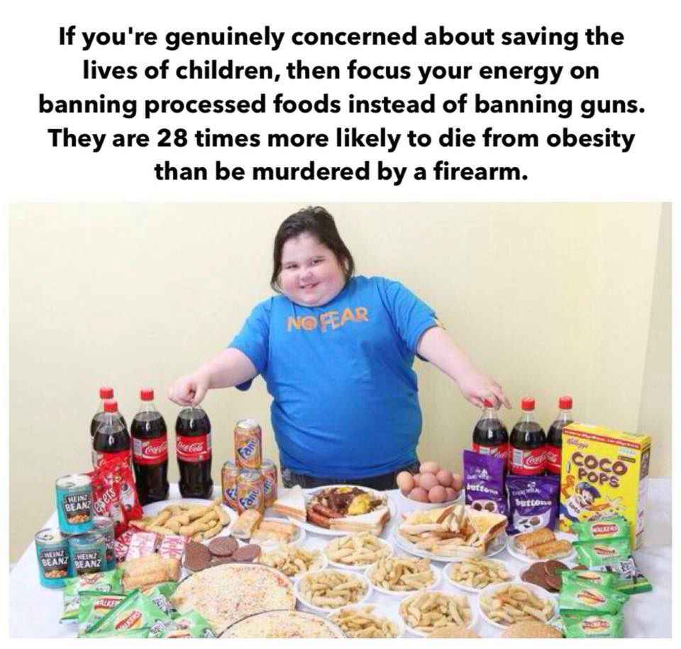 dont ban guns ban processed fattening foods for kids.jpg  ~~  