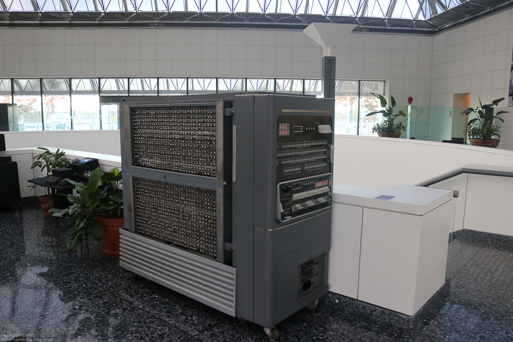 Old IBM tube computer at Somers, NY  ~~  2016 IBM GSS (Global Sales School)