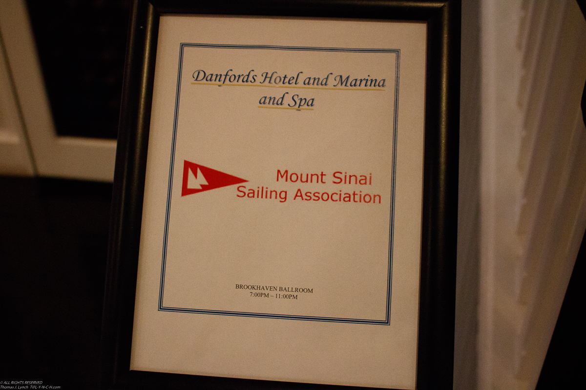 Mt. Sinai Sailing Association 2017 Awards Dinner  ~~  Danfords, Port Jefferson, NY